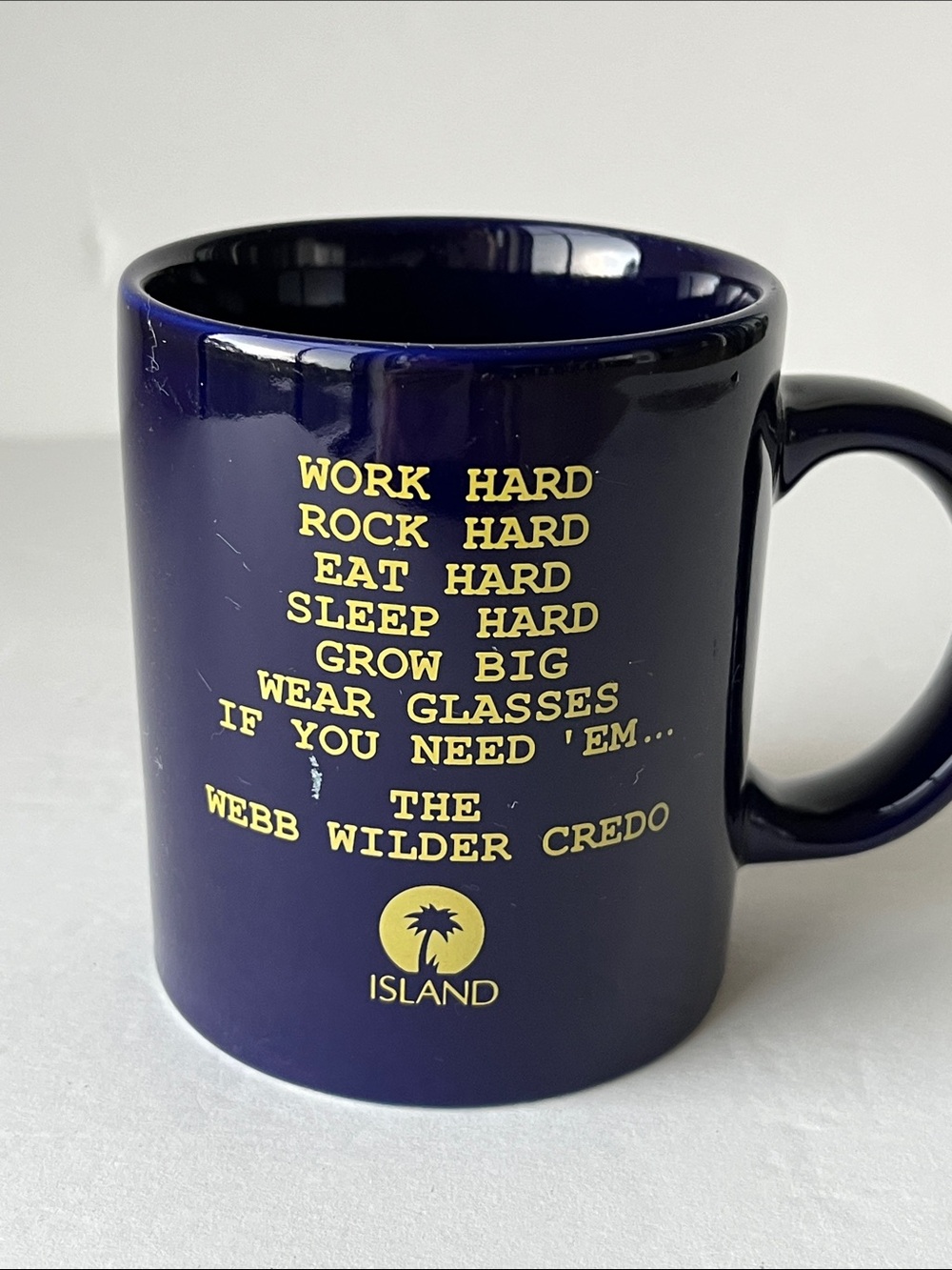 Vintage Webb Wilder Mug Coffee Cup Hybrid Vigor
